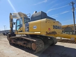Used Komatsu Excavator in yard